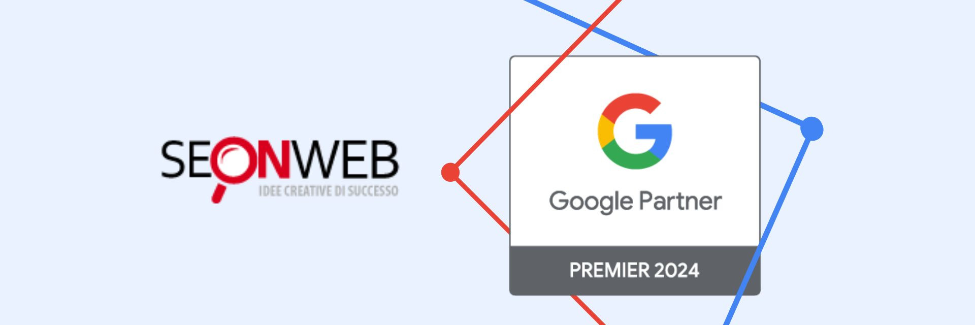 Seonweb è stata nominata Google Premier Partner per il 2024