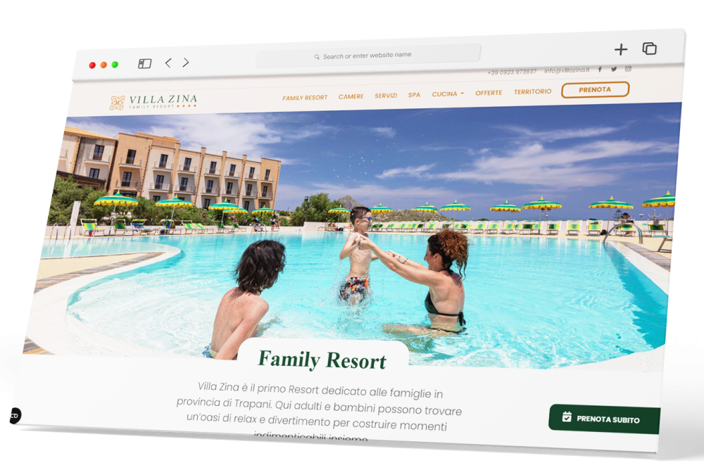 Villa Zina Family Resort - Resort 4 stelle per famiglie